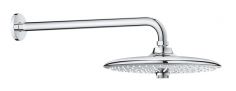 Deszczownica z ramieniem ściennym deszczownica Ø 260 mm, długość ramienia 380 mm GROHE Euphoria 260 SmartControl chrom  | 26459000