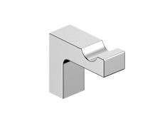 Haczyk na ręcznik ścienny pojedynczy BRASS & FITTINGS VITALLE FORLI 45 x 55 x 20 mm chrom  | 3406020050