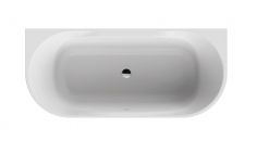 Wanna akrylowa symetryczna przyścienna SANPLAST Loft Line WSP-kpl-mb/LOFT 80x180+STW 1800 800 x 600 mm biała EW  | 610500128001000