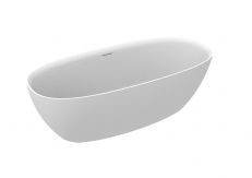 Wanna kompozytowa Stonex owalna wolnostojąca ROCA ARIANE 1650 750 mm biała  | A248470000