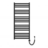 Grzejnik elektryczny VITALLE Loano E 120/53 1225 x 530 mm 515 W przyłącze 01 czarny mat #2