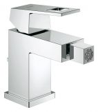Bateria bidetowa stojąca GROHE Eurocube 1-uchwytowa 1-otworowa mosiężna DN 15 chrom  | 23138000