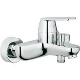 Bateria wannowa ścienna GROHE Eurosmart Cosmopolitan 1-uchwytowa 2-otworowa mosiężna chrom  | 32831000