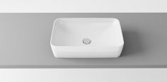 VITALLE ROANA SQUARE  50 umywalka ceramiczna nablatowa prostokątny 500 x 310 x 125 mm