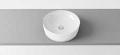 VITALLE LUKKA RING 40 umywalka ceramiczna nablatowa okrągły 400 x 400 x 125 mm