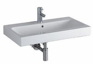 ICon umywalka z otworem z przelewem 750 x 485 mm biała