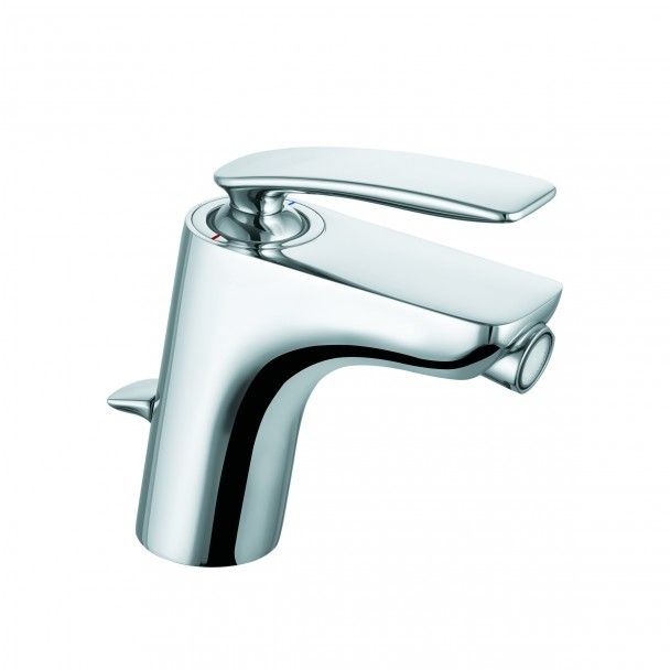 BALANCE bateria bidetowa   1-uchwytowa 1-otworowa zasięg wylewki 118 mm wysokość 154 mm DN 10 chrom
