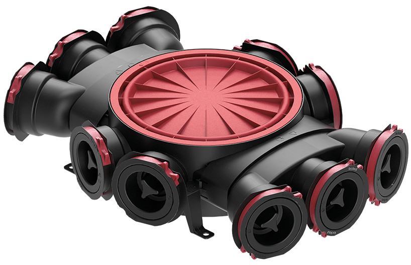 Skrzynka rozdzielcza 10 x 75 mm HEATPEX ARIA  | 52300000100W