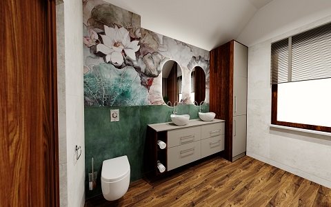 Łazienka Boho 10 Łazienka Boho 10