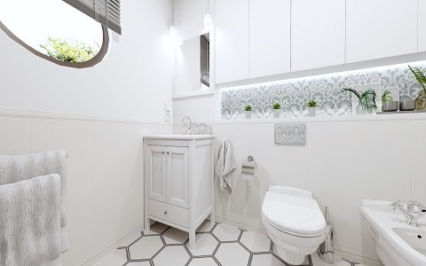 Łazienka w stylu angielskim Łazienka w stylu angielskim