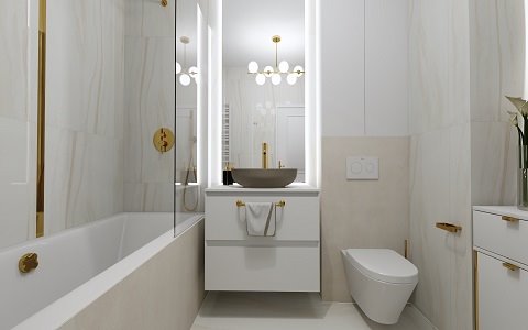Łazienka glamour 1 Łazienka glamour 1