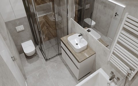 Łazienka z wanną i prysznicem 7 Łazienka z wanną i prysznicem 7