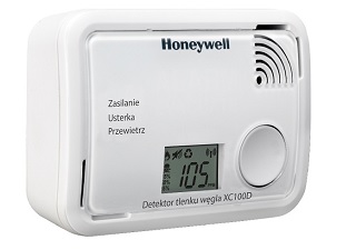 Detektor tlenku węgla Honeywell z serii XC – bezpieczeństwo przede wszystkim