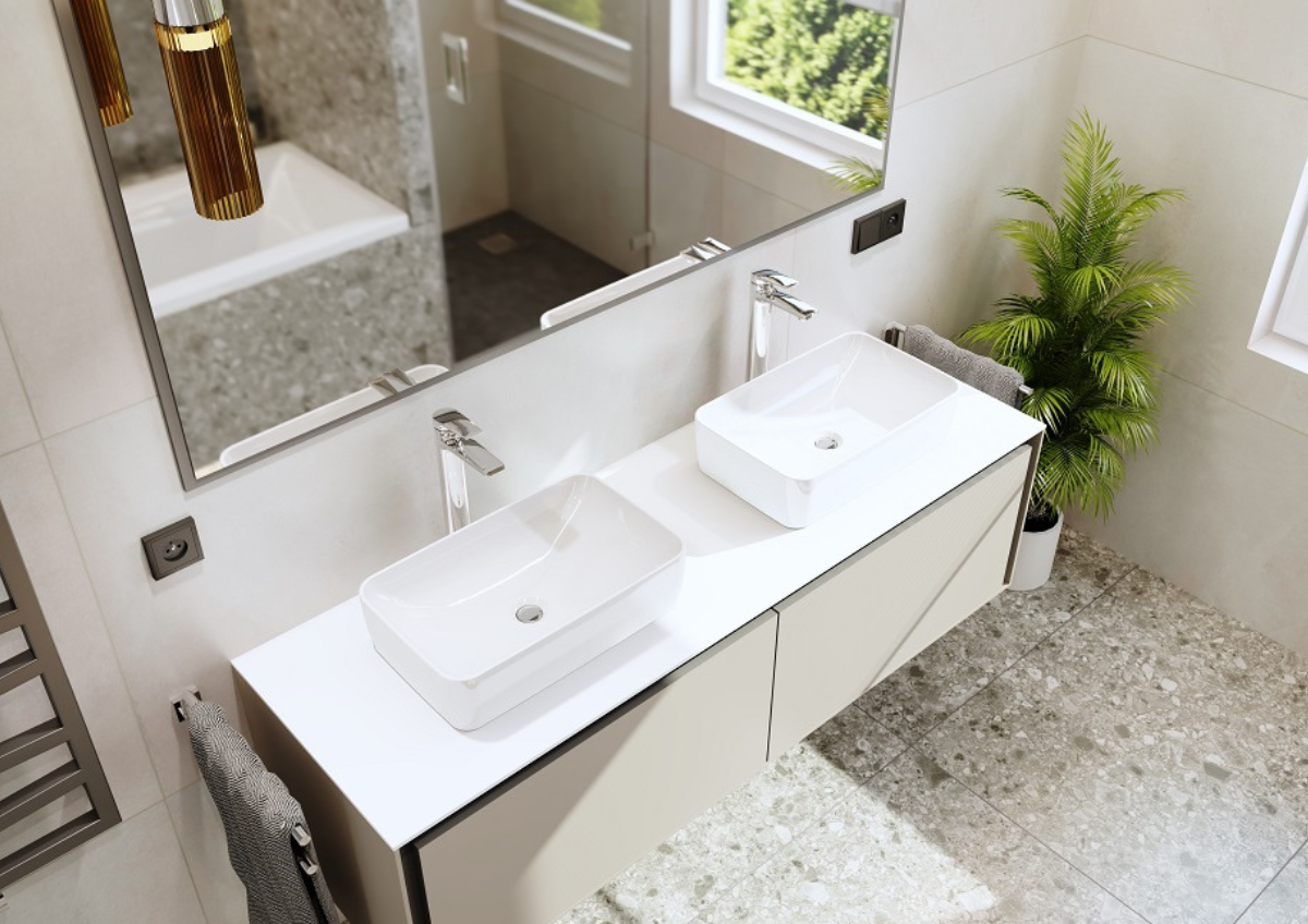 Jaki blat do łazienki pod umywalkę wybrać?