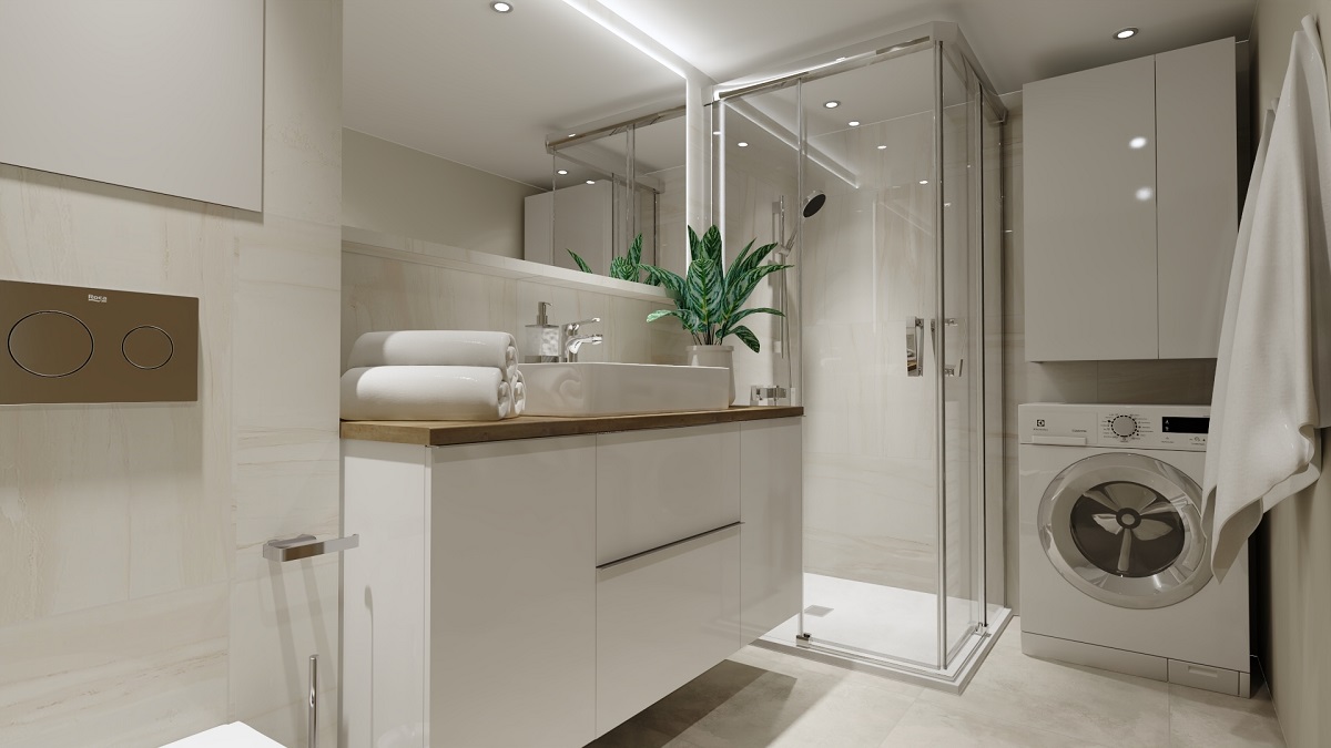 łazienka skandynawska