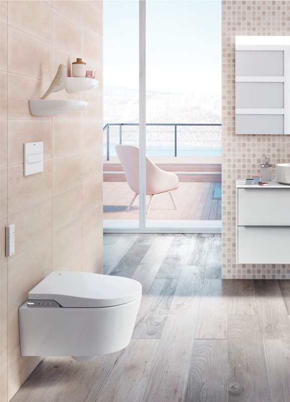 Toaleta myjąca In-Wash Inspira Roca