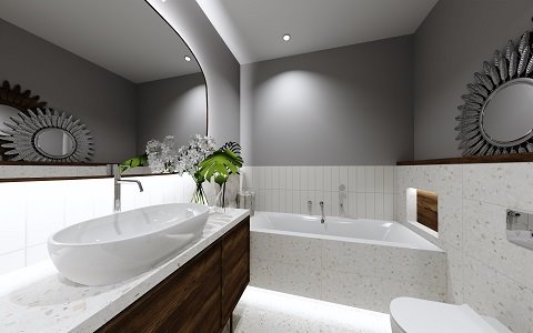 projekt łazienki online
